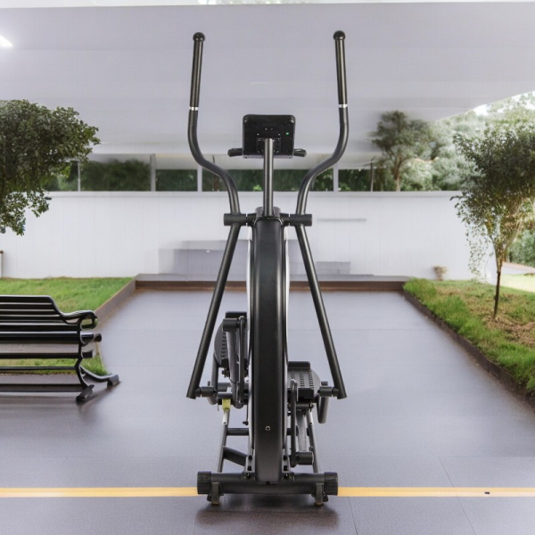 Эллиптический тренажер Черный / Удобный и простой в использовании